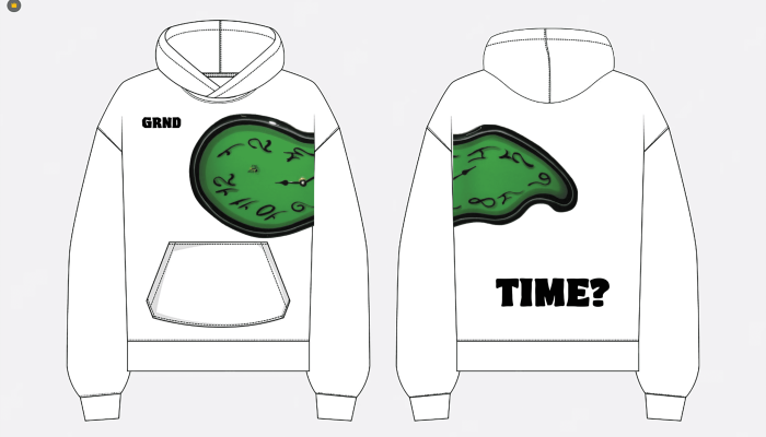 time hoodie image